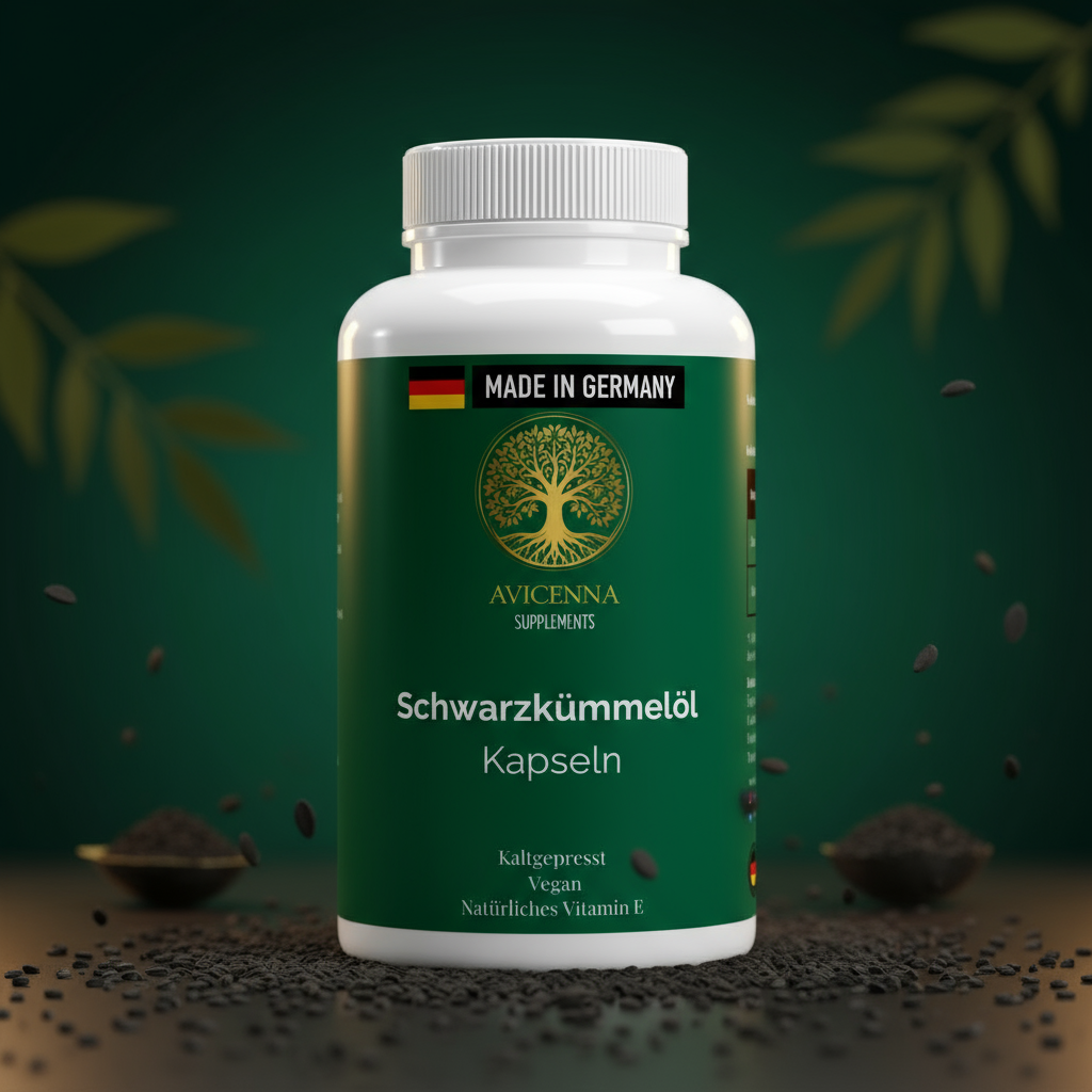 Ägyptisches Schwarzkümmelöl - 240 vegane Softgels